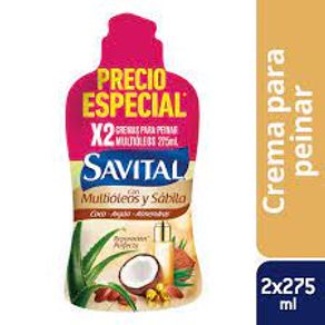 SAVITAL CR PEIN MULTIOLEOS 2UND X 275ML