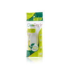 CUCHARA DESECHABLE GEOPACK X 12 UND
