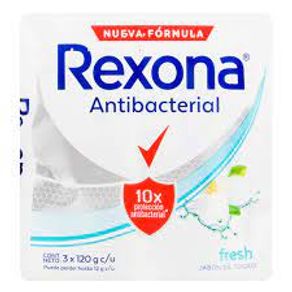 JABON ANTIBA FRESH REXONA X 3 UND*110GR