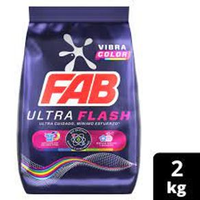 DETERGENTE POLVO ULTRA COLOR FAB*2000 GR
