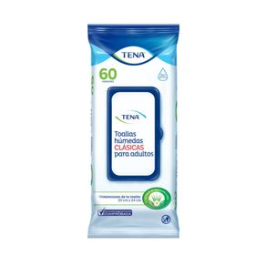 TOALLAS HUMEDAS CLASICA TENA x 60UND