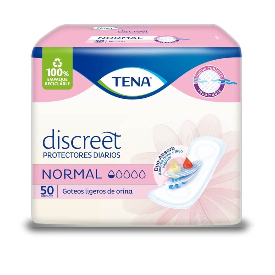 PROTECTORES LIGHTS BY TENA NORMAL  *50U
