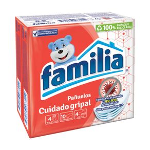 PAÑUELOS FAMILIA BOL CUIDADO GRIPAL *4U