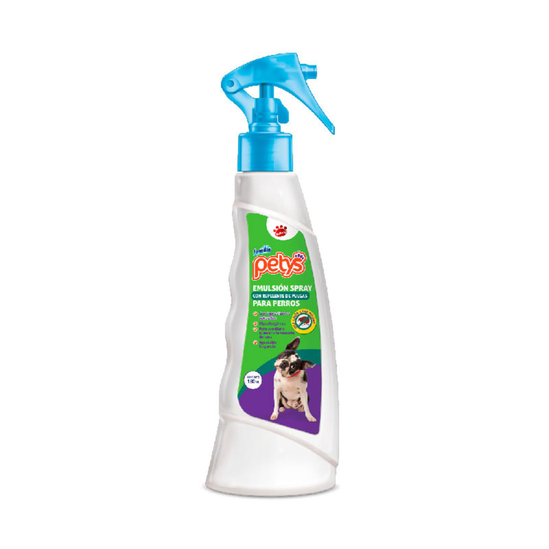 REPELENTE SPRAY PULGAS PETYS  x 180ML