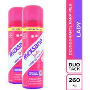 MEXSANA PIES LADY SPRAY DUO *260ML $ ESP
