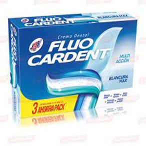 CD FLUOCARDENT MULTIA BLANC MAX 3UN*75ML