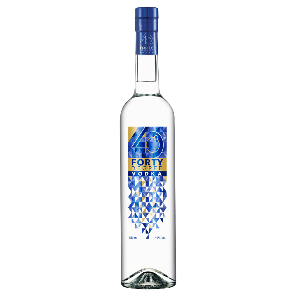 VODKA FORTY  x 750 ML