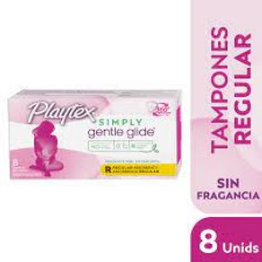 TAMPON PLAYTEX SIMPLY G/G REGULAR X 8UND