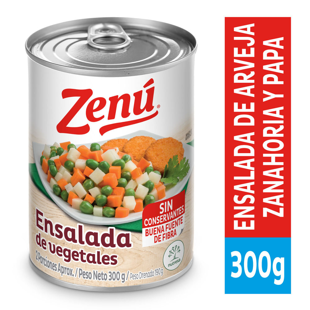 ENSALADA PQÑA LATA ZENU  x 300GR