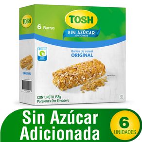 BARRA TOSH GRANOLA LYNE S/AZUCAR*138 GR