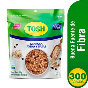 CEREAL GRANOLA ARTESANAL AVENA Y PASAS