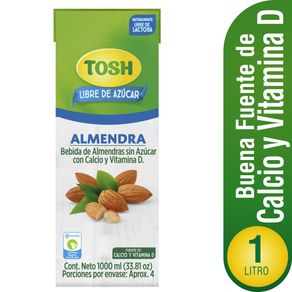 BEBIDA ALMENDRA TOSH * 1000 ML