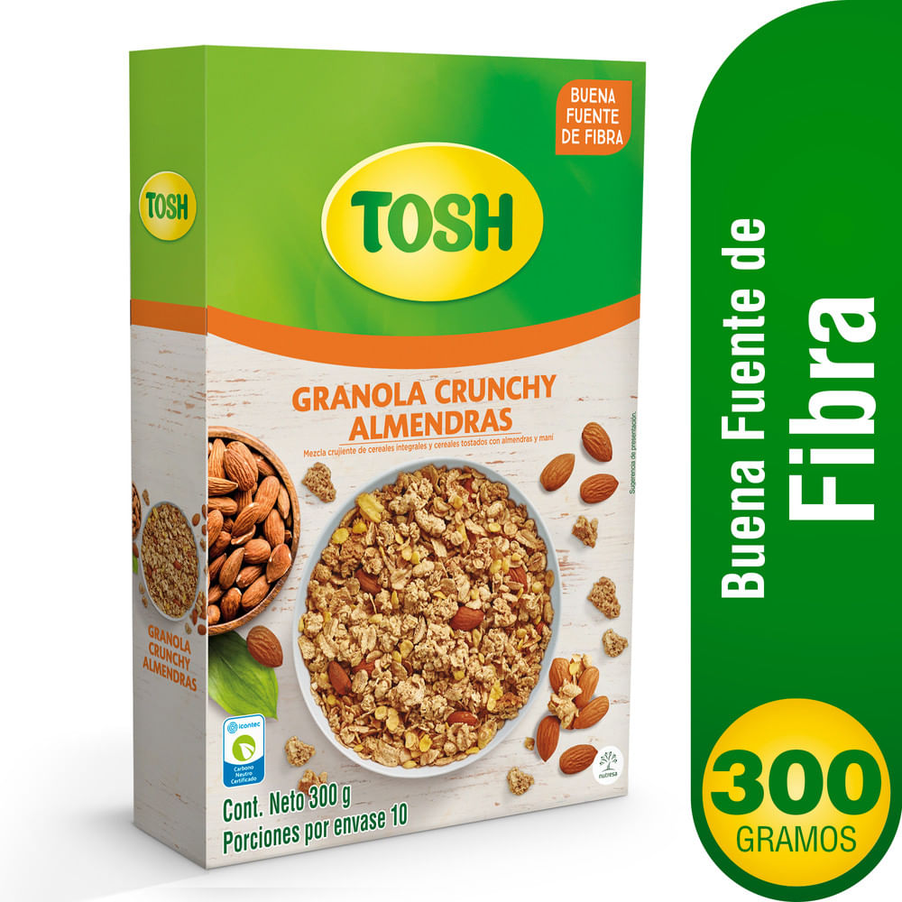 CEREAL TOHS ALMEDRA  x 300 GR