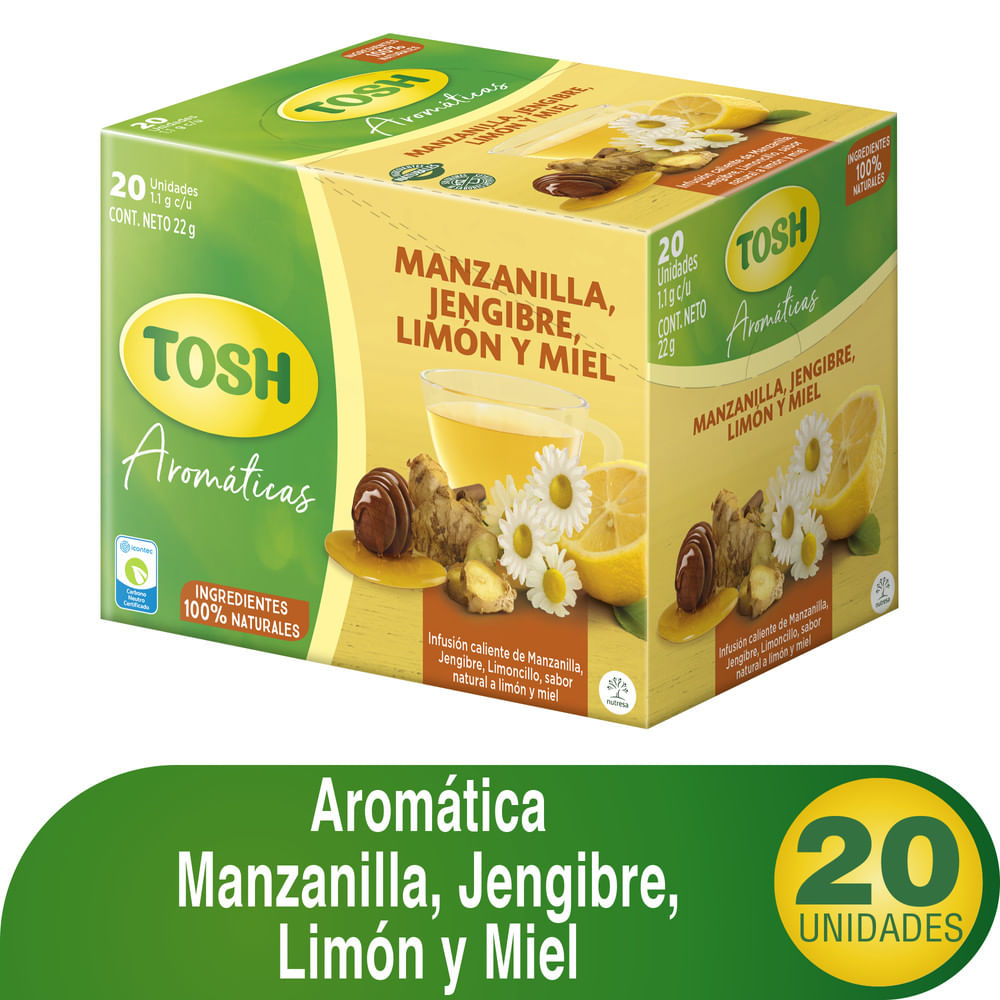 AROMATICA MANZLIMJENGIBRE TOSH*22G