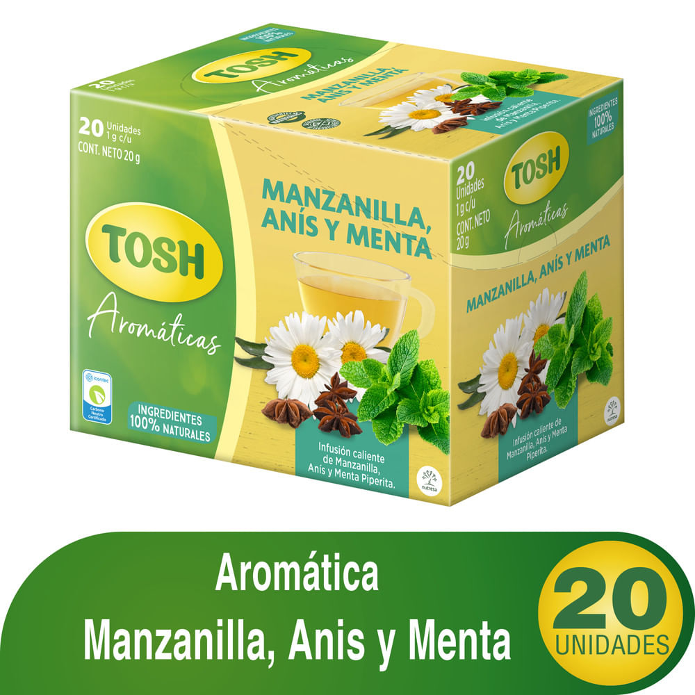 AROMATICA MANZANISMENTA TOSH*22G