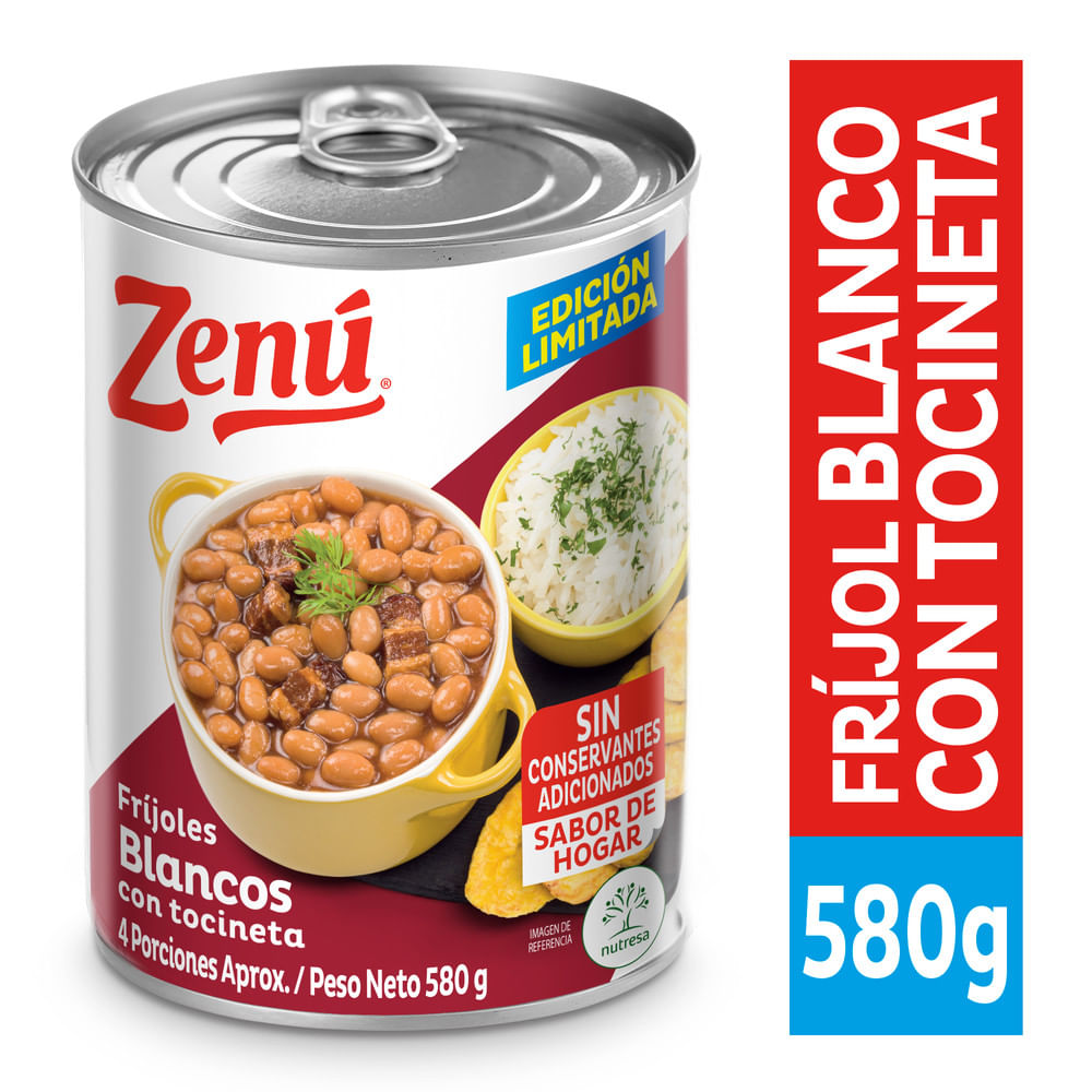 FRIJOL BLANCO EDICION ESPECIAL X 580 GR