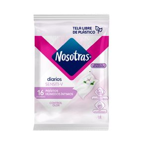 PAÑITOS INTIMOS SENSITIVE NOSOTRAS *16UN