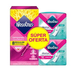 TAMPON APLICADOR x 8UND+ 2 PROTECTORES