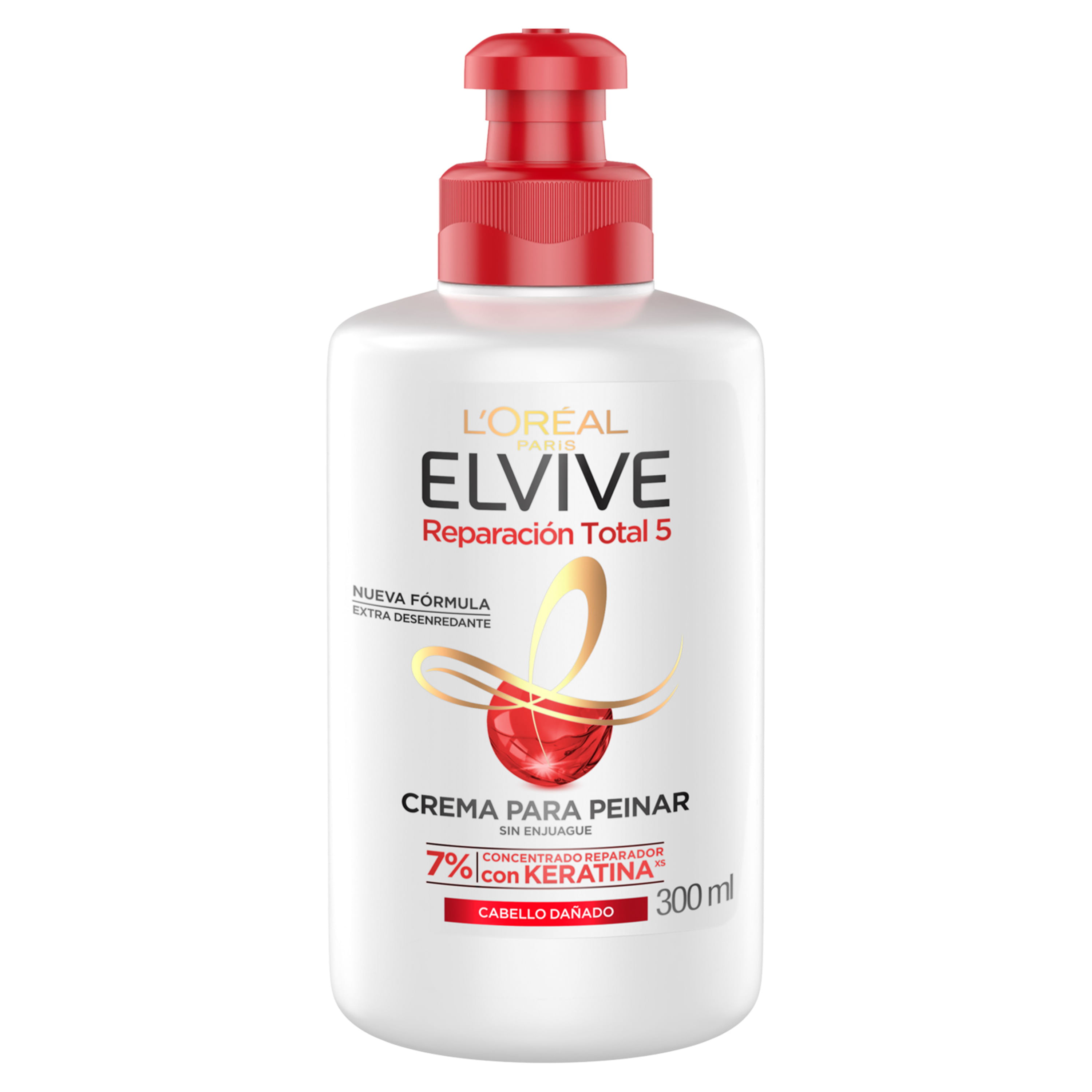 CREMA PEINAR  ELVIVE RE TOTAL  x 300 ML