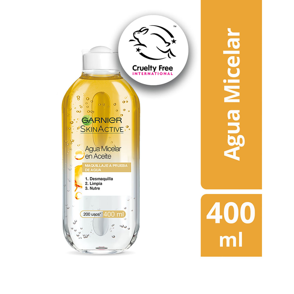 AGUA MICELAR BIFASIA GARNIER*400ML