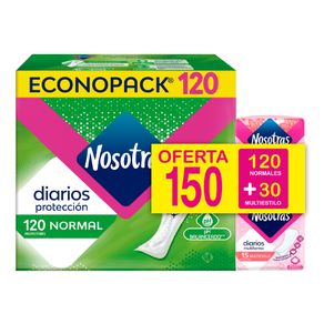 PROCTECTORES NOSOTRAS*120+MULTIESTILO*30