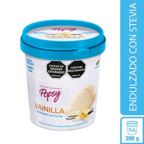 HELADO VAINILLA POSPY CON STEVIA*300GR