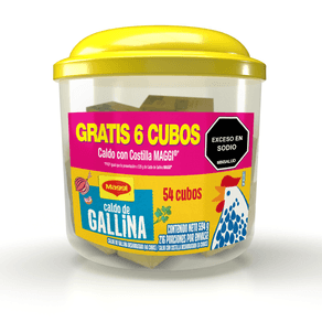 CUBOS CALDO GALLINA MAGGI GRT6 X 594 GR