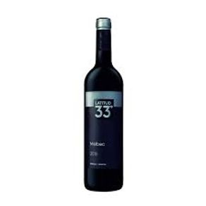 VINO TINTO MALBEC LATITUD 33 X750ML