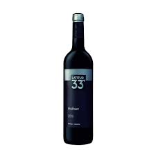 VINO TINTO MALBEC LATITUD 33 X750ML