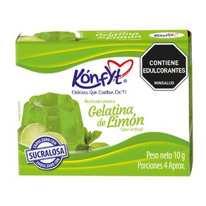 GELATINA KONFY LIMON