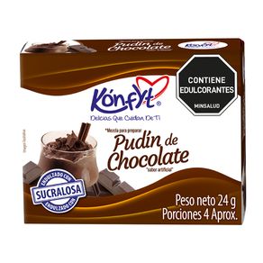 PUDIN KONFYT CHOCOLATE  x 24