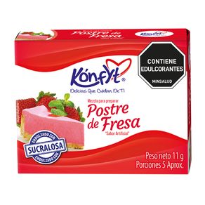 POSTREDE FRESA KONFYT x 11GR