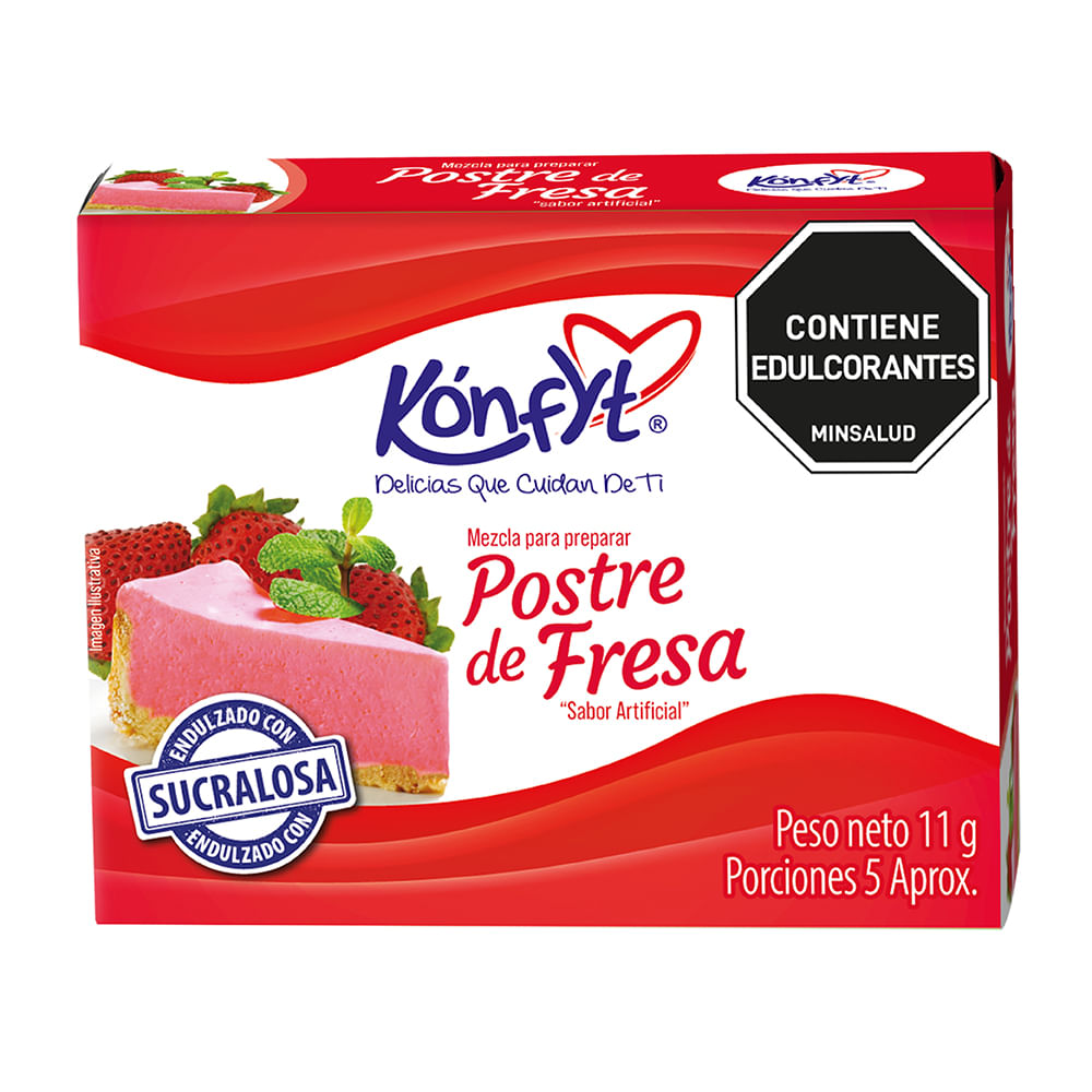 POSTREDE FRESA KONFYT x 11GR