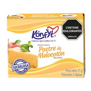 POSTRE DE MELOCOTON KONFYT x 11GR