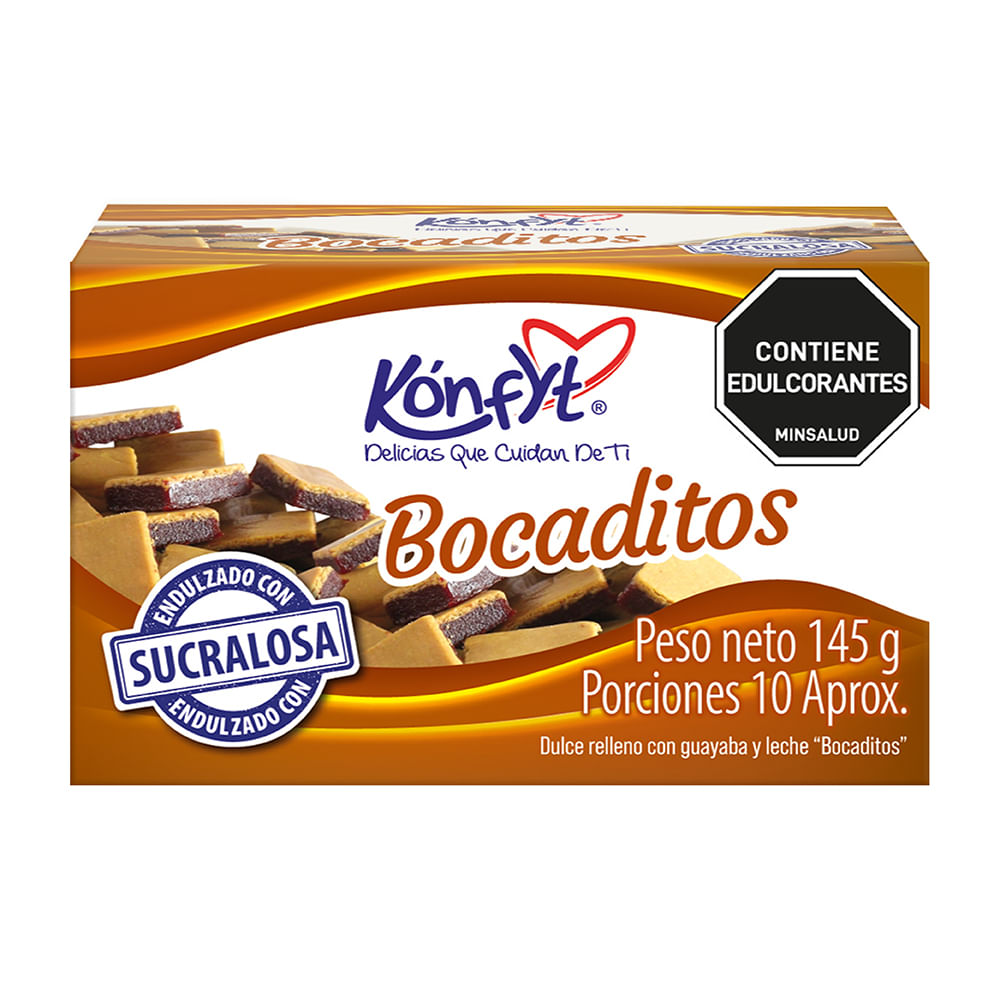 BOCADILLO RELLENO GUA/LECH KONFYT *145GR