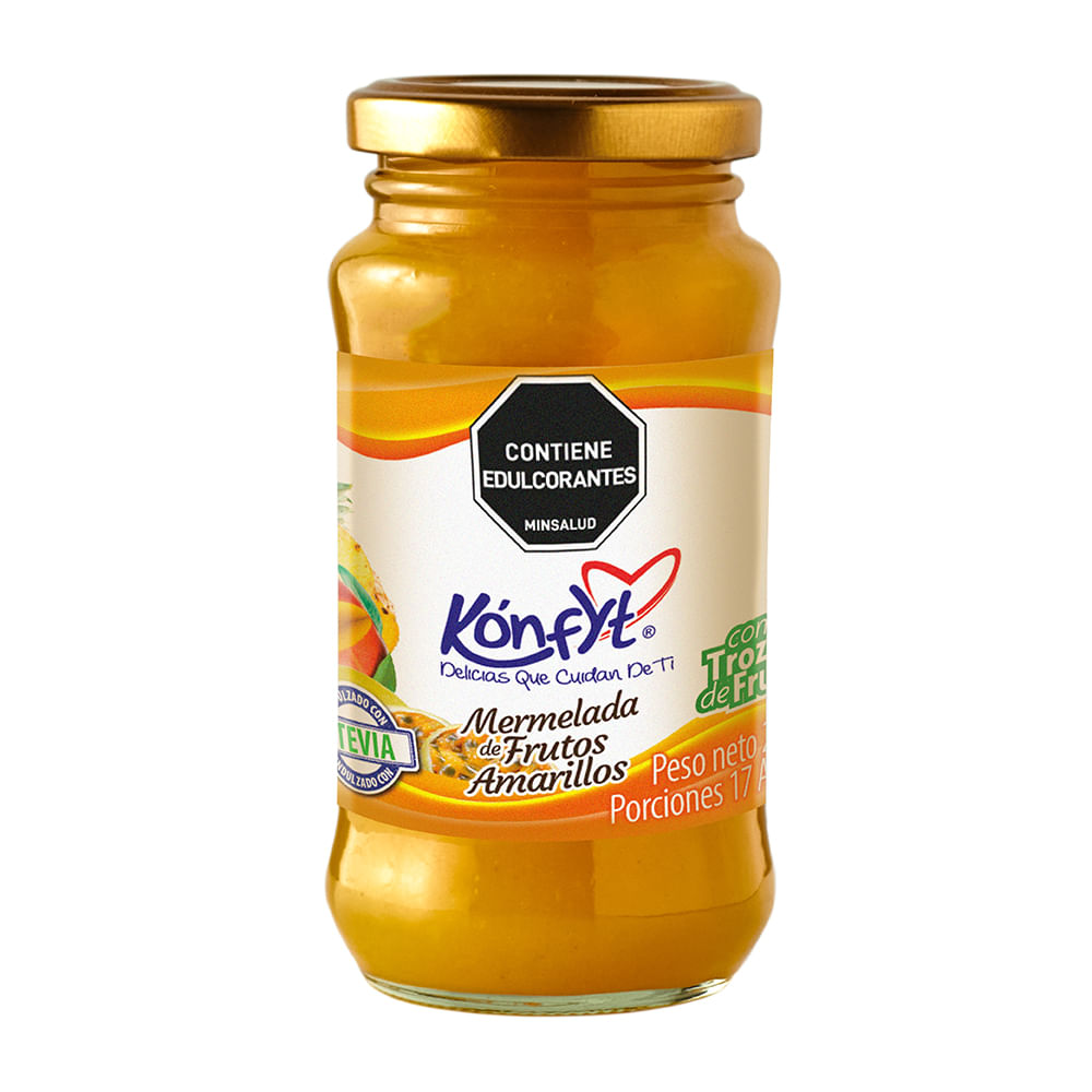 MERMELADA FRUTOS AMARILLOS KONFYT*250GR