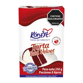 MEZCLA DE TORTA RED VELVET KONFYT *250GR