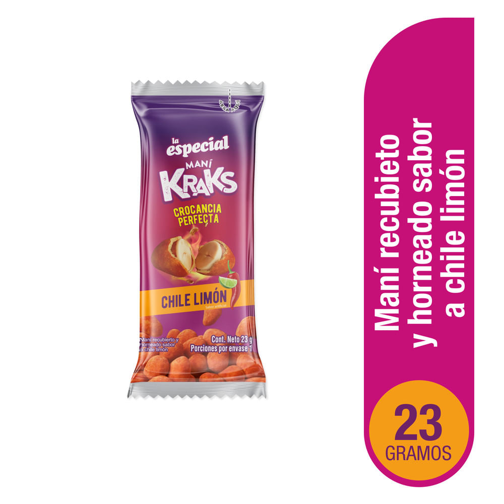 MANI LA ESPECIAL CHILE LIMON 23GR