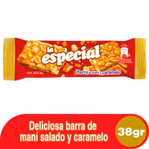 BARRA MANI CON CARAMEL LA ESPECIAL*38GR