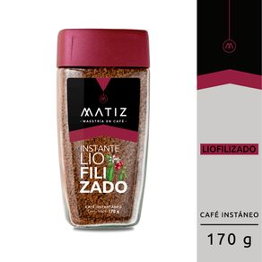 CAFE PREMIUM LIOFILIZADO MATIZ X 170GR