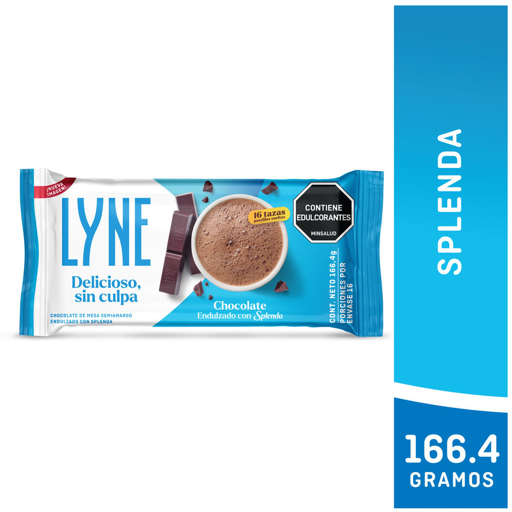 CHOCOLATE LYNE SPLENDA X 166GR