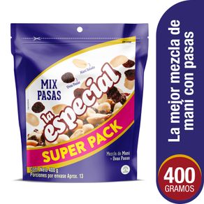 PASABAOCAS LA ESPECIAL MANI PASAS*400GR