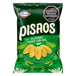 PISAOS PLATANO VERDE CON SAL RAMO*135GR