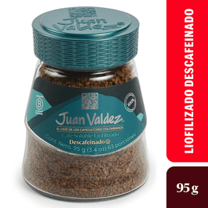 CAFE LIOFILIZADO DESCAFEINADO x 95 GR