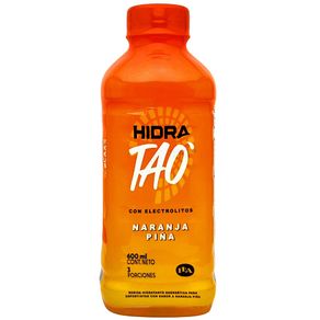 BEBIDA HIDRATANTE NARANJA PINA TAO*600ML