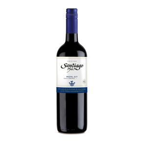 VINO TINTO SANTIAGO 1541 MERLOT*750ML