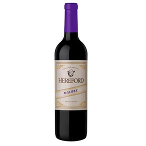 VINO TINTO HEREFORD MALBEC*750ML