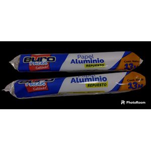 Papel Aluminio Euromax X 13 Metros