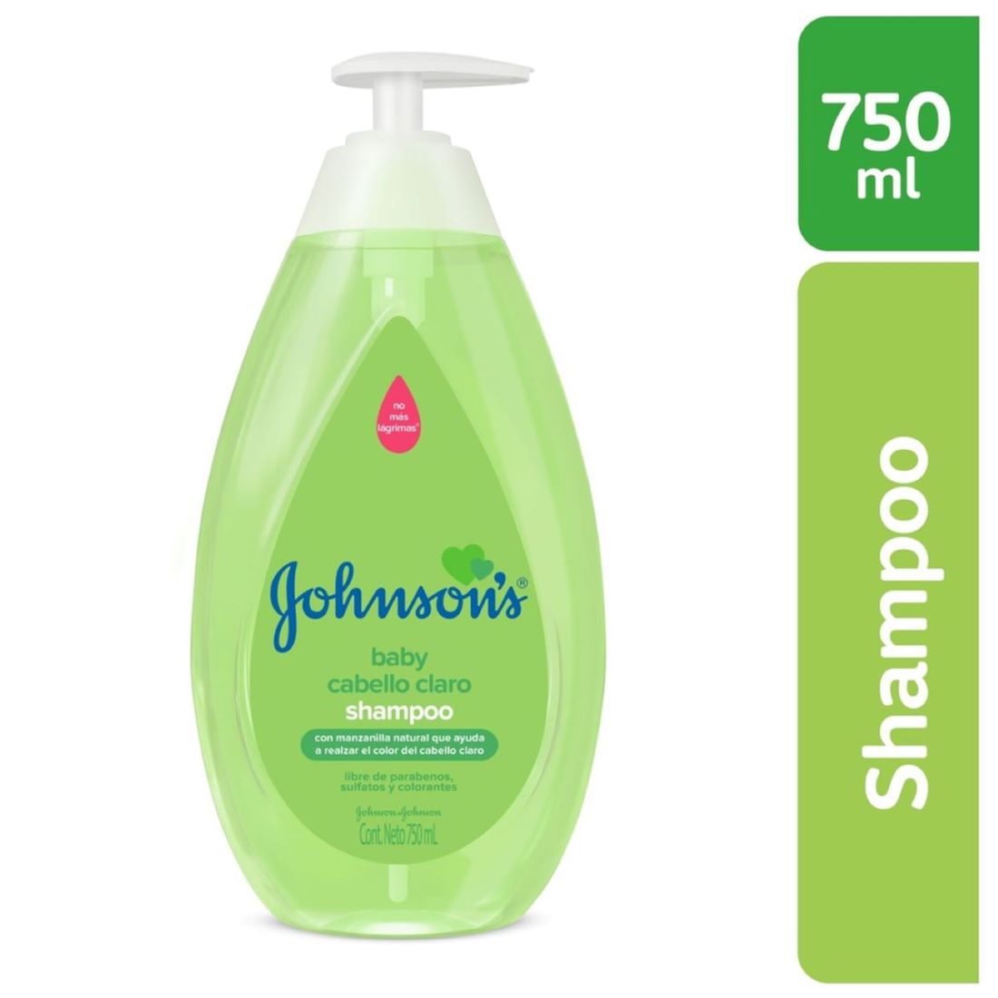 SHAMPOO MANZANILLA JOHNSONS  x  750 ML