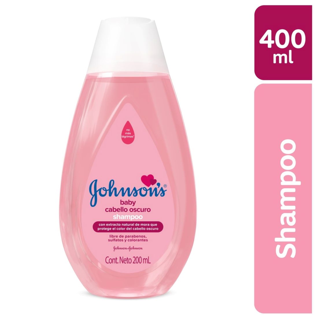 SHAMPOO MORA JOHNSONS  x  400 ML